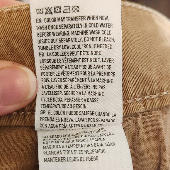 AMERICAN EAGLE EasyFlex Khaki Denim Pants, Men's 30x32 - Picture 11 of 11